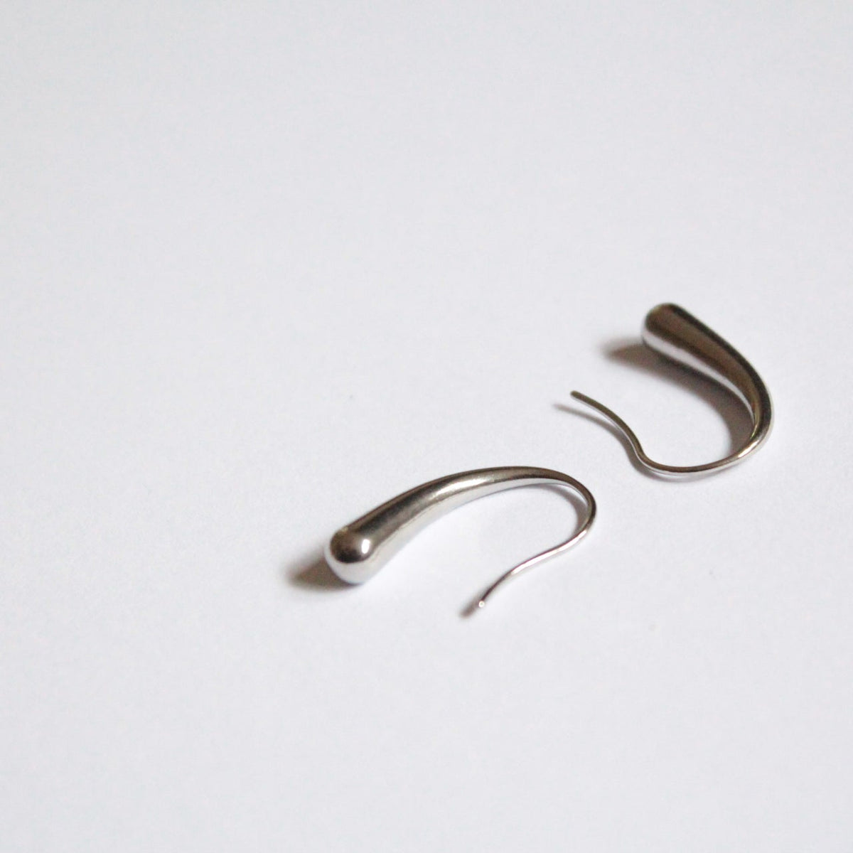 Kaede |  Tear Drops Earrings Silver