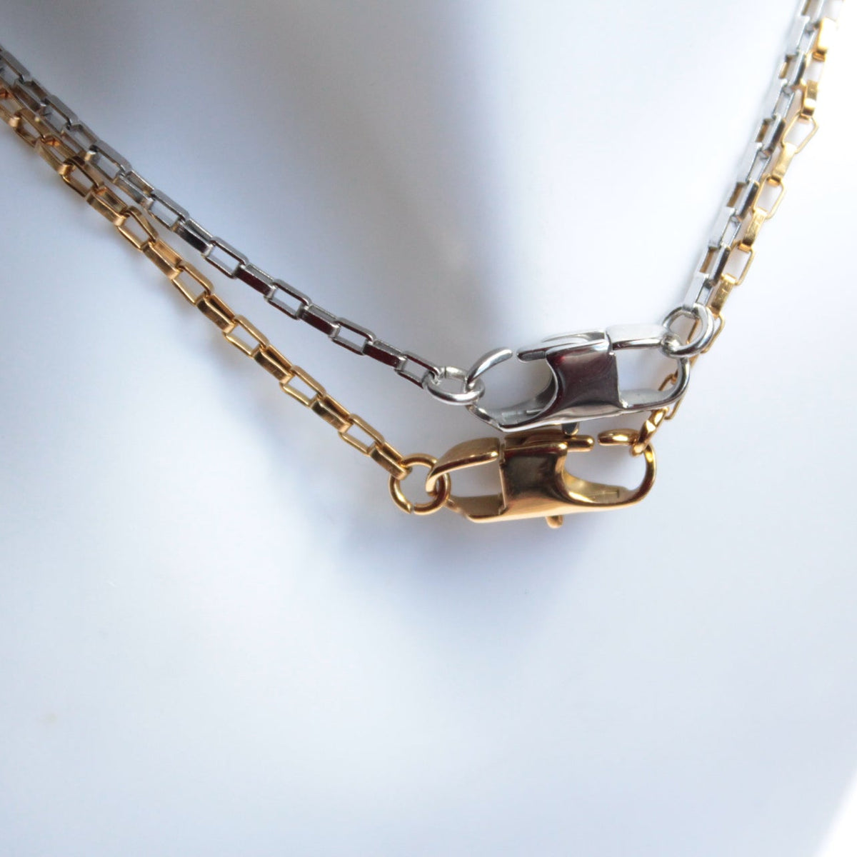Yoshino  |  Box Chain Necklace Silver