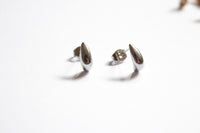 Aoi |  Tear Drops Earrings Silver