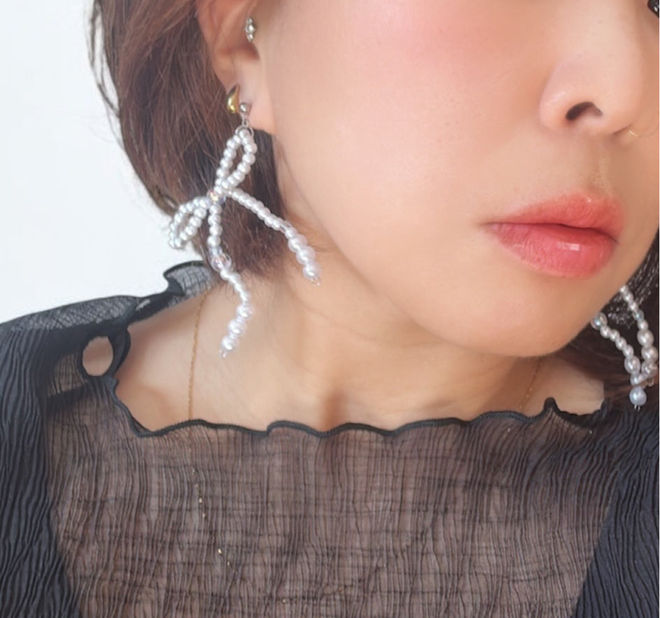 Ribbon  |  Earrings