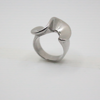 Frill Ring Silver - Hypoallergenic