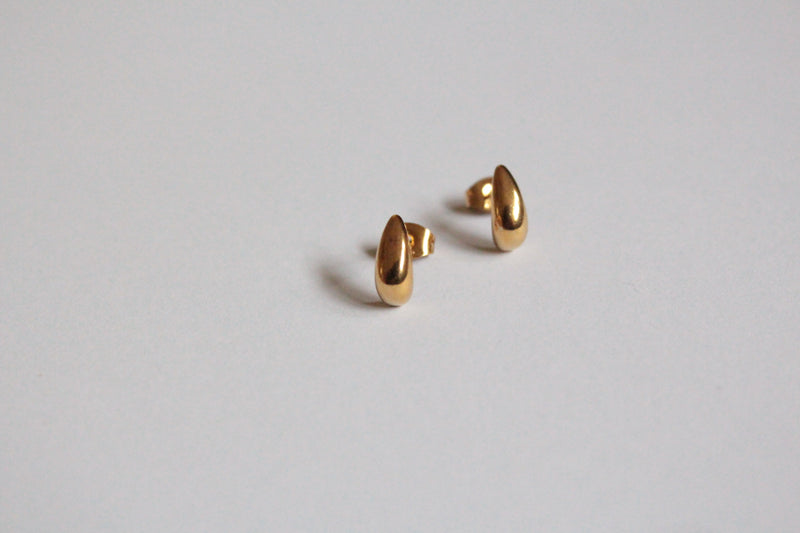Aoi |  Tear Drops Earrings Gold