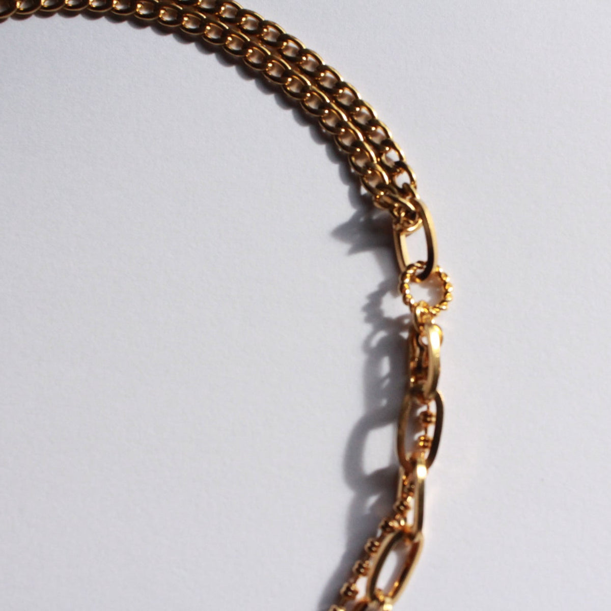 Miyu |  2 Ways Chain Necklace Gold