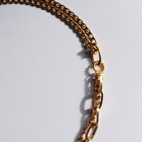Miyu |  2 Ways Chain Necklace Gold