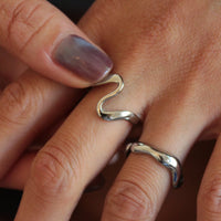 Kai  |  Wave Ring Silver