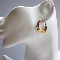 Toki  |  Hoop Earrings Gold
