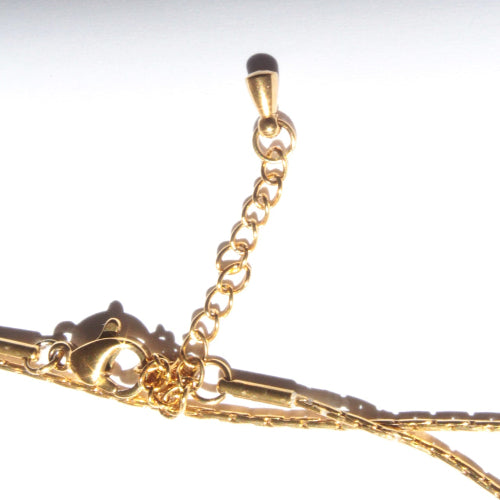 adjustable gold necklace 