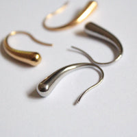 Kaede |  Tear Drops Earrings Silver