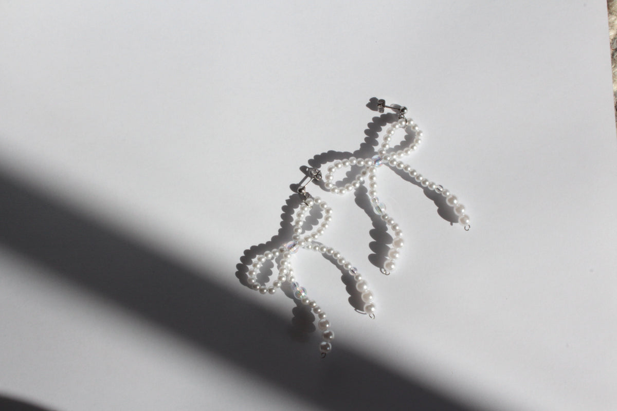 Ribbon  |  Earrings