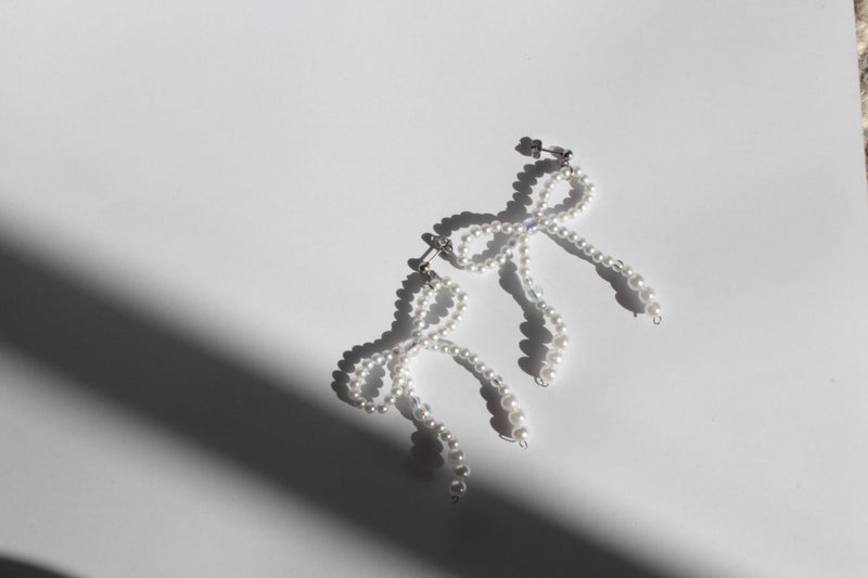 Ribbon  |  Earrings