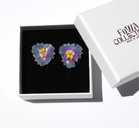 CHŌ CHŌ Earrings (Purple) Hypoallgenic