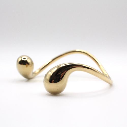 bold namiki drop ball statement bangle 24k gold plated made in japan for daily wear Japanese design