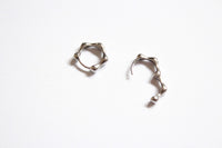 Ponde  |  Hoop Earrings Silver