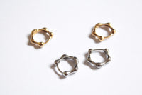 Ponde  |  Hoop Earrings Silver