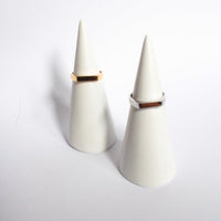 Maho  |  Flat Signet Ring Gold