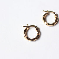 Nazu |  Hoop Earrings Gold