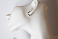 Ponde  |  Hoop Earrings Silver