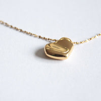 Ine | Grain Charm Chain Necklace Gold