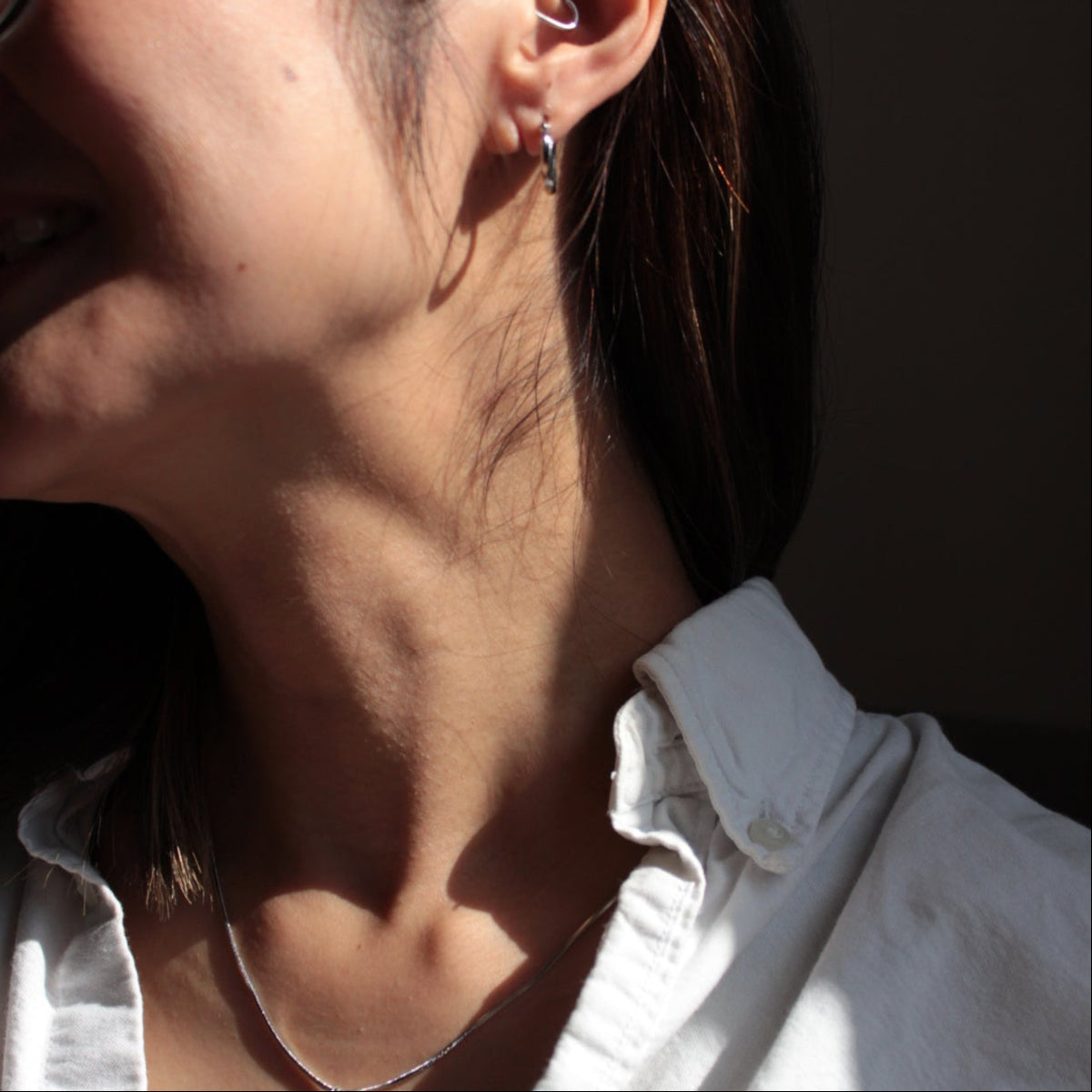 Nazu |  Hoop Earrings Gold