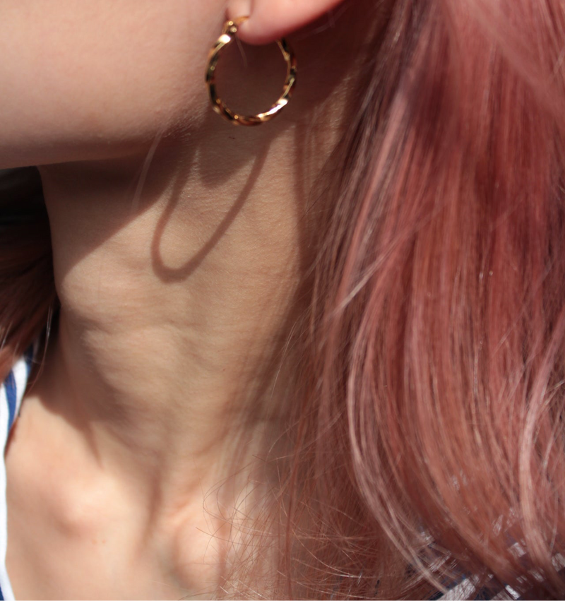 Sumi |  Hoop Earrings Gold