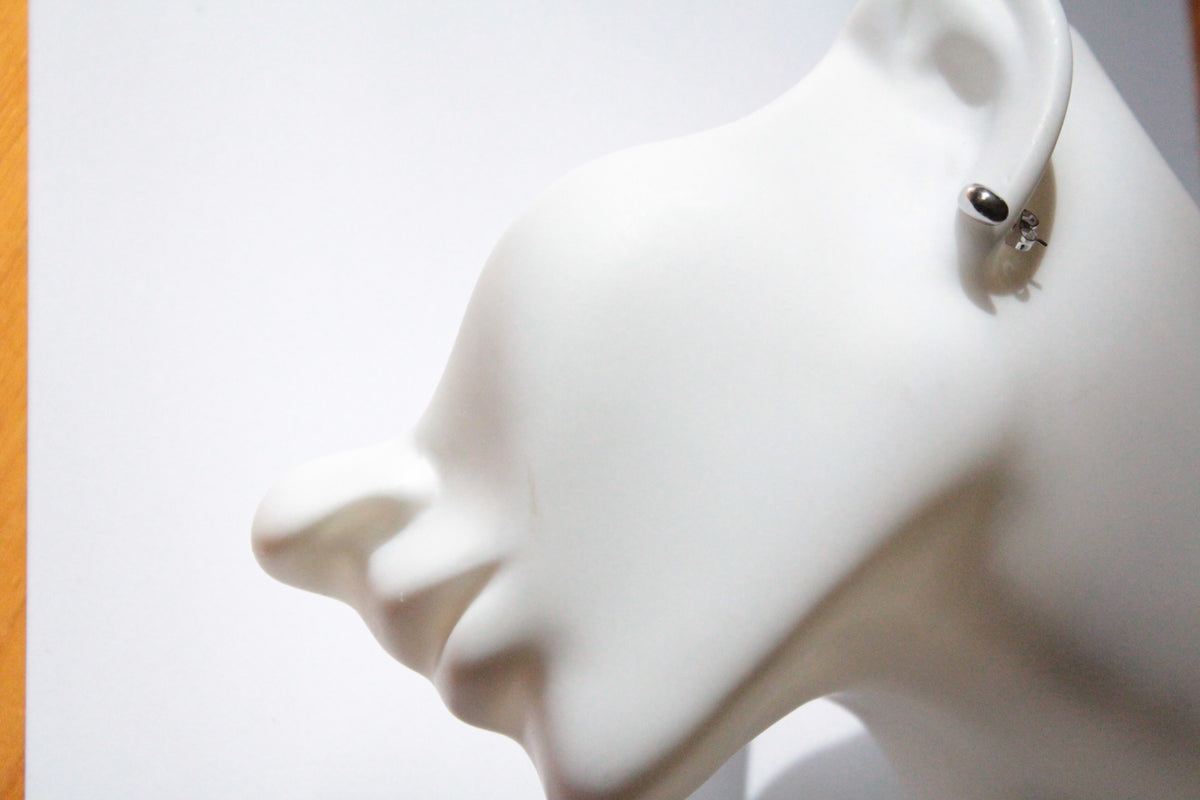 Aoi |  Tear Drops Earrings Silver