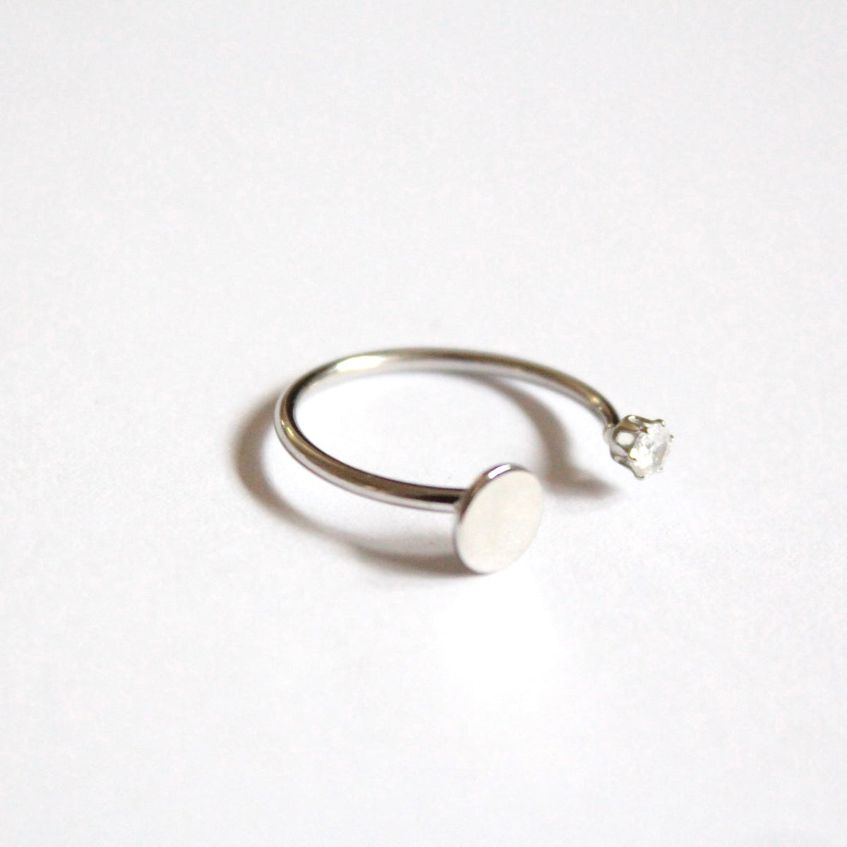 Tsukimi  | Full Moon Ring Silver