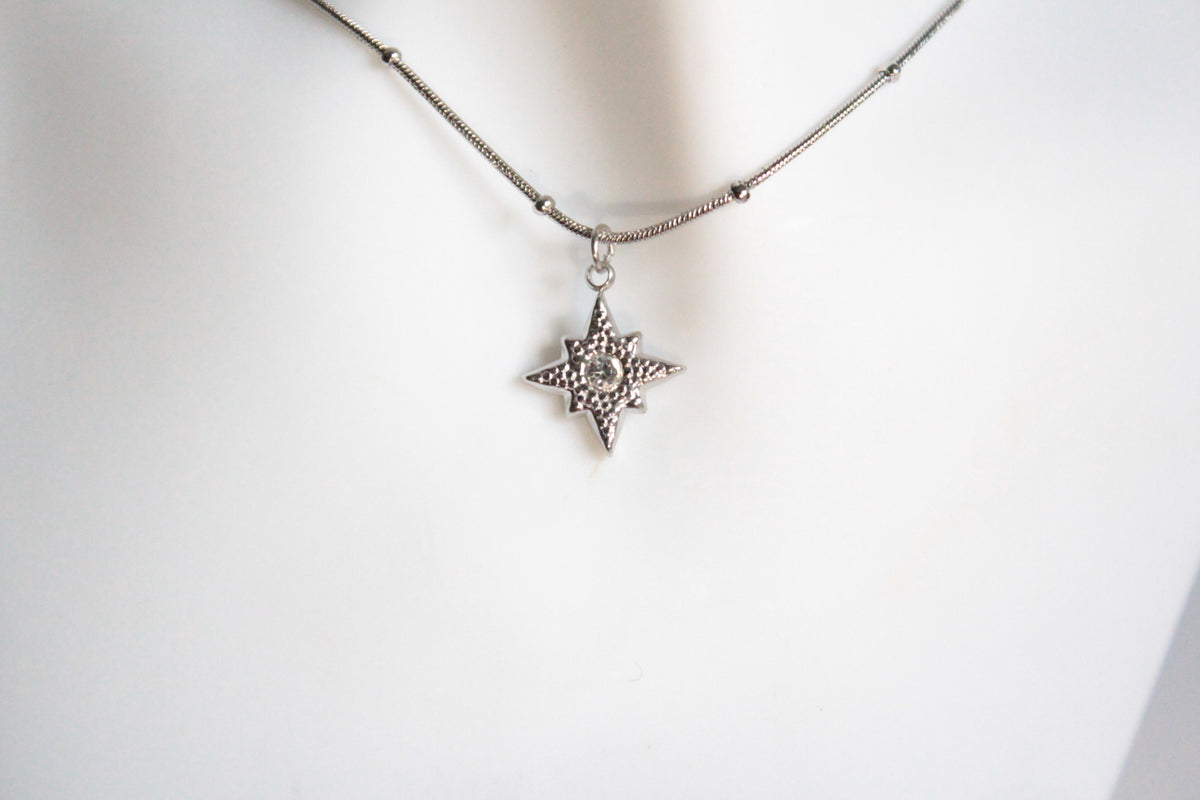 Hikari  |  Star Charm Necklace Silver
