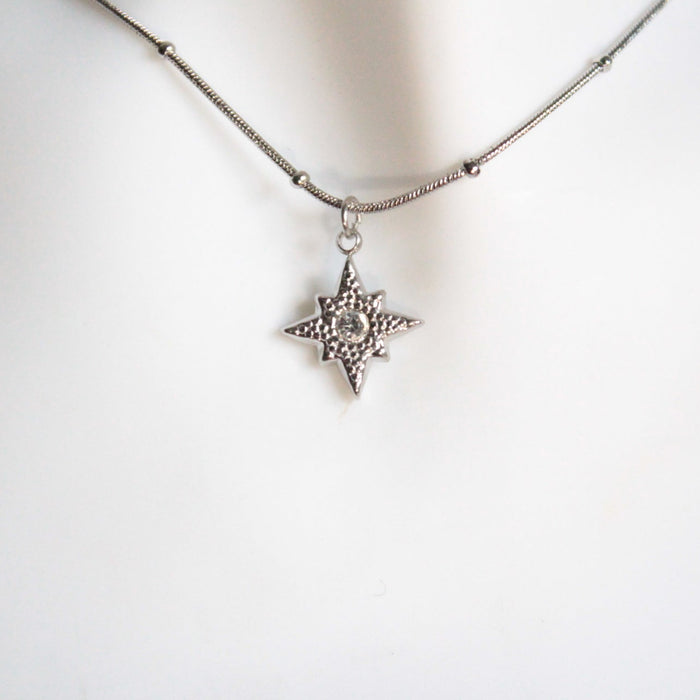 Hikari  |  Star Charm Necklace Silver