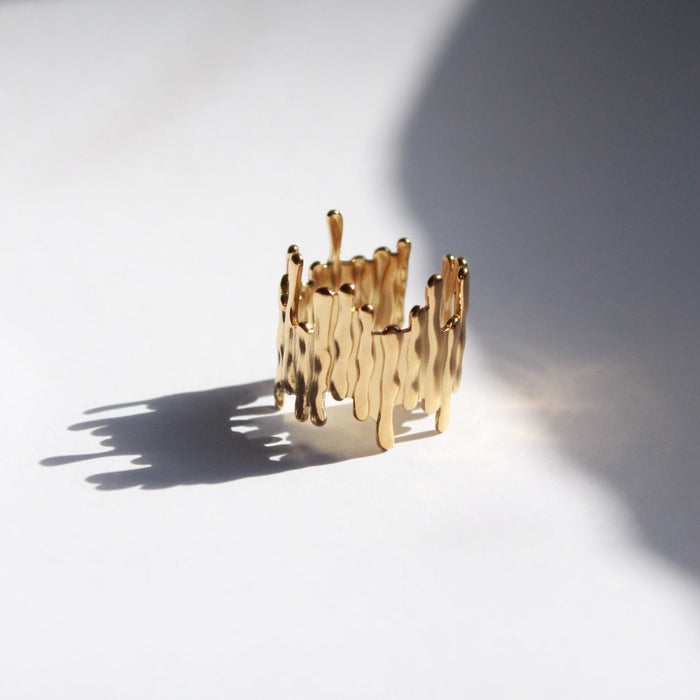 Ryo  |  Ring / Ear Cuff Gold