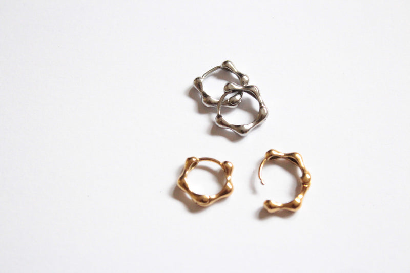 Ponde  |  Hoop Earrings Gold