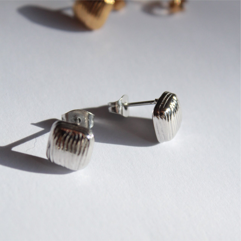 Kako  |  Stud Earrings Silver