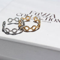 waterproof silver and gold rings 