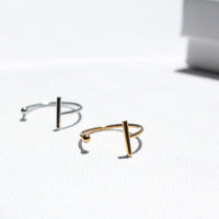 gold and silver open dainty rings adjustable size waterproof and tarnish free Japanese handmade jewellery in Melbourne 