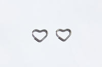 Koko |  Hoop Earrings Silver