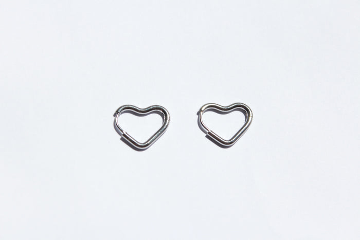 Koko |  Hoop Earrings Silver