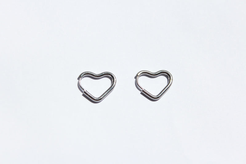 Koko |  Hoop Earrings Silver
