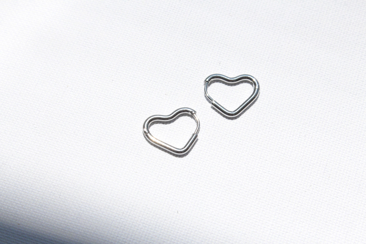 Koko |  Hoop Earrings Silver