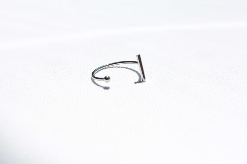 Seri  |  Line Open Ring Silver