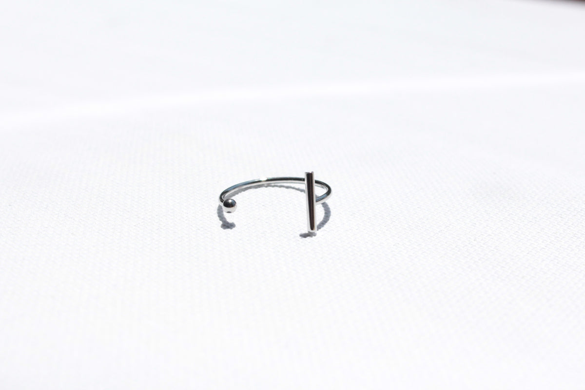 Seri  |  Line Open Ring Silver