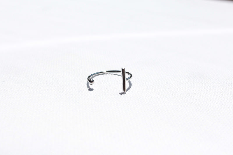 Seri  |  Line Open Ring Silver