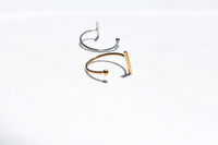 Seri  |  Line Open Ring Gold