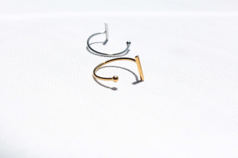 Seri  |  Line Open Ring Gold