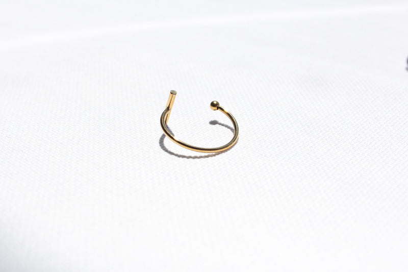 Seri  |  Line Open Ring Gold