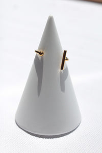 Seri  |  Line Open Ring Gold