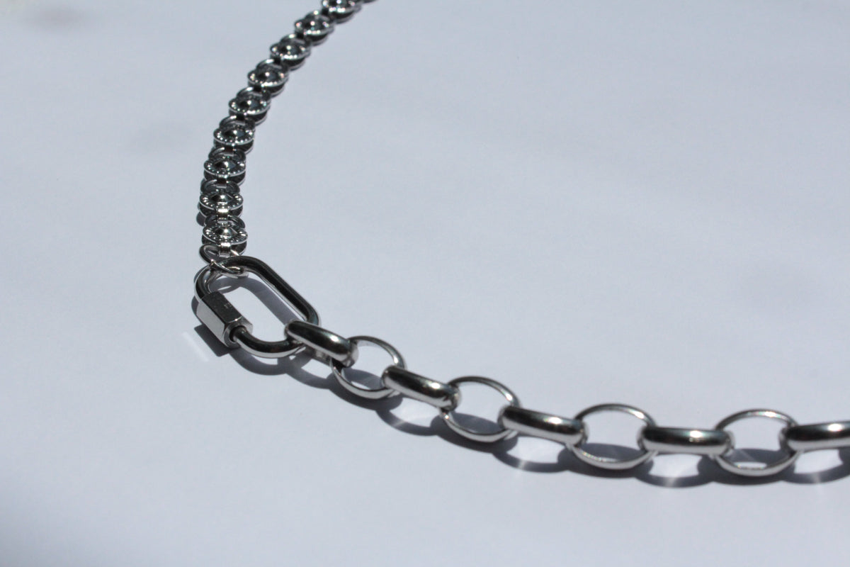 Sara |  Chain Necklace Silver