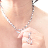 Sara |  Chain Necklace Silver