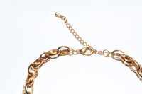 Moe  |  Oval Chain Necklace Gold