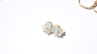 BOUQUET Earrings (White Opal) Hypoallergenic