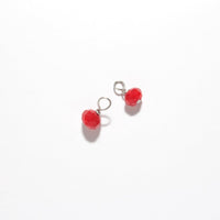 Red jewellery charms handmade 