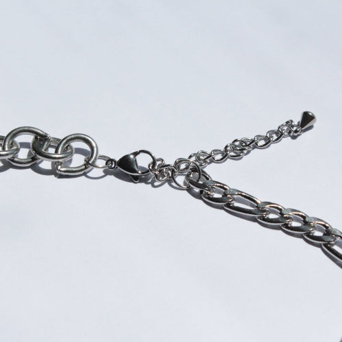 silver waterproof chain necklace clasp 